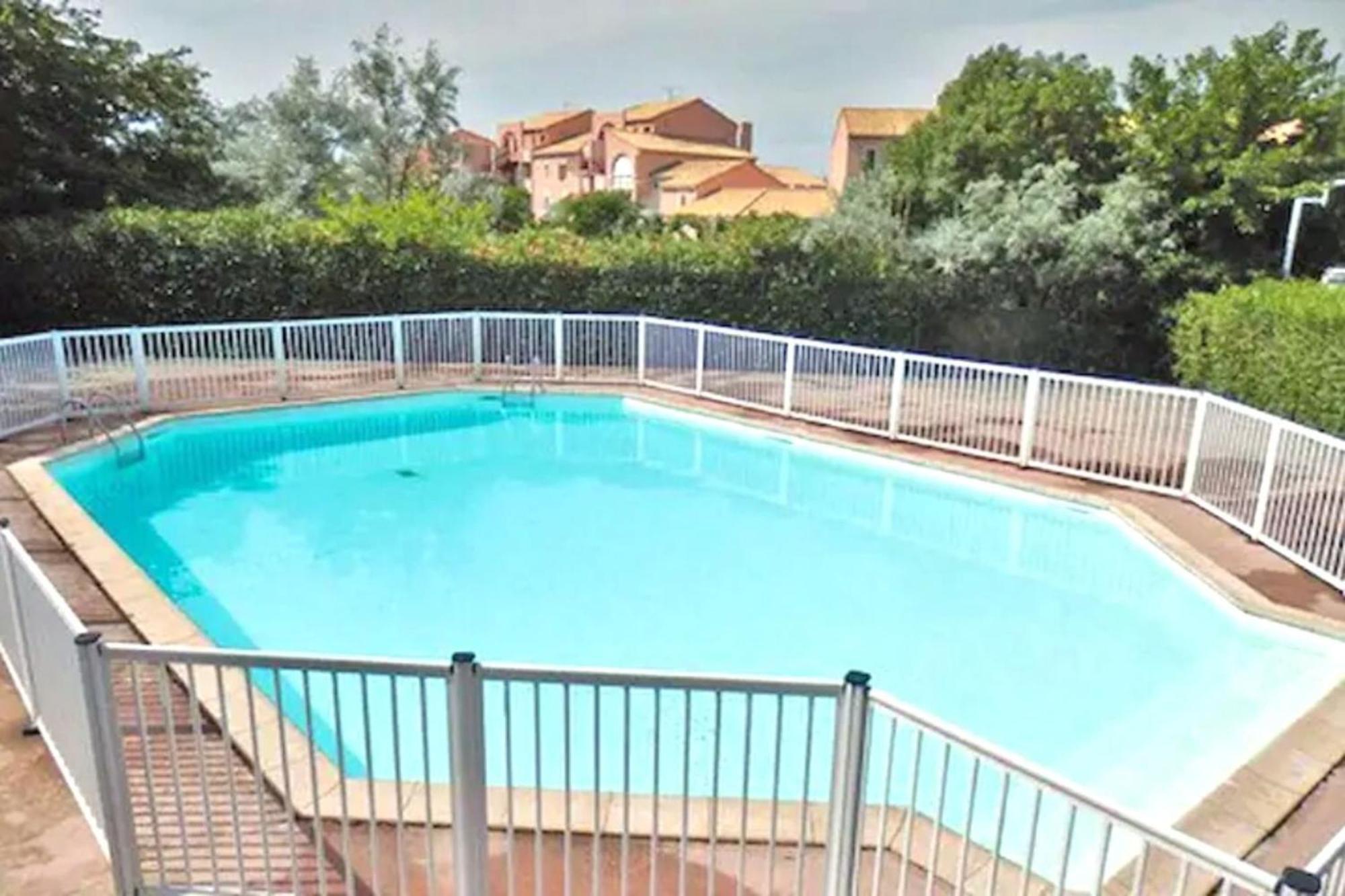 T2 Tamaris Piscine Proche Mer Palavas Parking Экстерьер фото