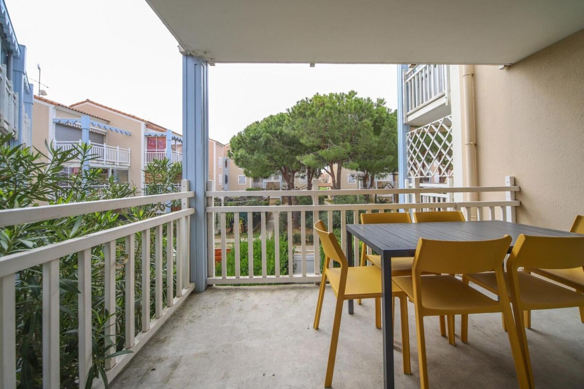 T2 Tamaris Piscine Proche Mer Palavas Parking Экстерьер фото